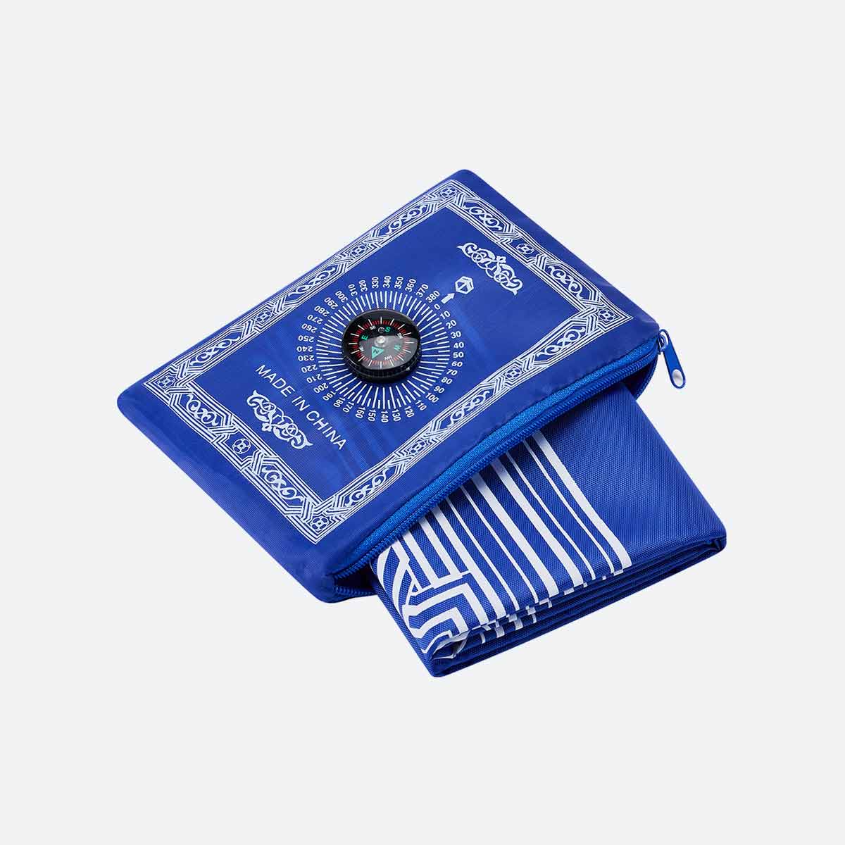 Tapis de Prière de Voyage Portables avec Boussole -