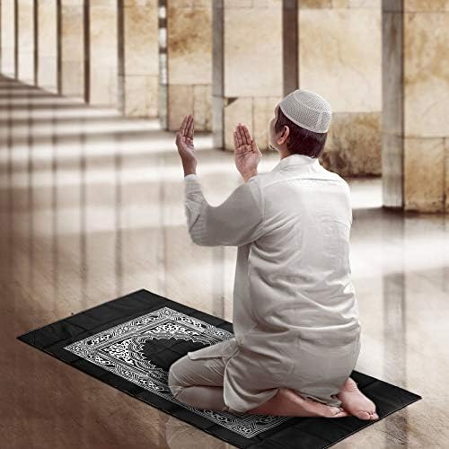Tapis de Prière de Voyage Portables avec Boussole -
