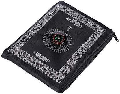 Tapis de Prière de Voyage Portables avec Boussole -