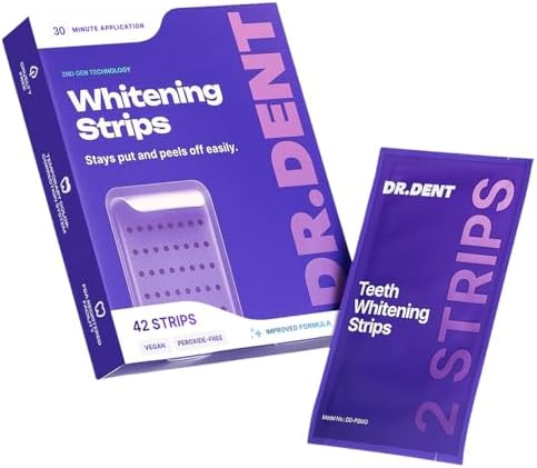 Bandes blanchissantes DRDENT violettes - 42 bandes (21 traitements)