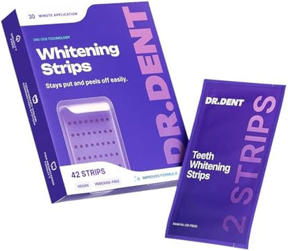 Bandes blanchissantes DRDENT violettes - 42 bandes (21 traitements)