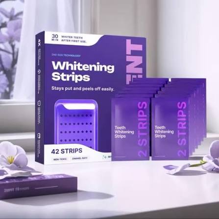 Bandes blanchissantes DRDENT violettes - 42 bandes (21 traitements)