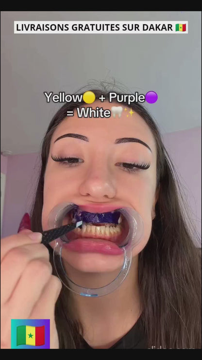 Bandes blanchissantes DRDENT violettes - 42 bandes (21 traitements)